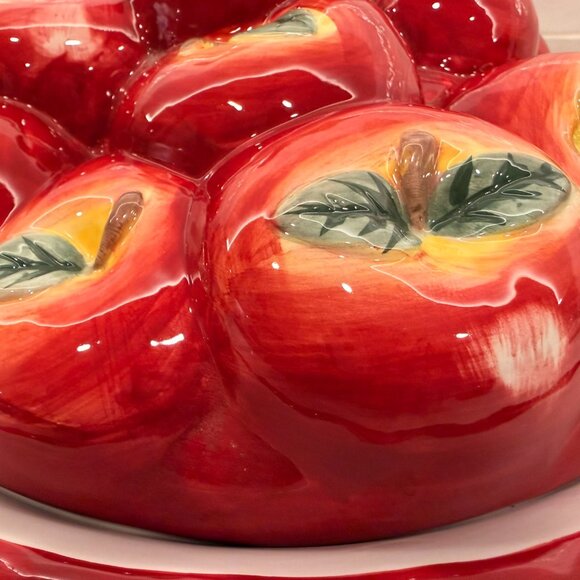 Pfaltzgraff Delicious covered Apple Pie dish - Picture 9 of 12